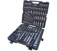 Coffret de douilles CHROME plus 1/4''+3/8''+1/2'', 216 pièces