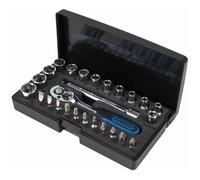 KS Tools Jeu de clé à cliquet, douille 26 pcs CHROMEplus 918.0626