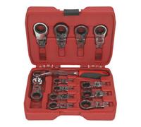 KS TOOLS Set of ratcheting spanners, 13 pcs.