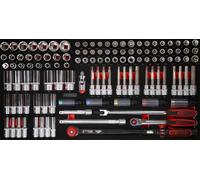 KS TOOLS Jeu de clés à douille 1/2" dans insert en mousse, 120 pcs