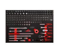 KS Tools Jeu de clés à douille 1/4" dans insert en mousse, 169 pcs KS Tools Quantité:1