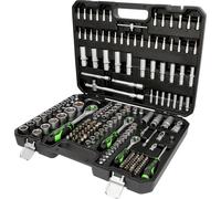 KS TOOLS COMPETITION 1/4"+3/8"+1/2" Coffret de douilles, 191 pcs