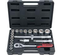 KS TOOLS Jeu de clés à douilles 1/2" 20 pièces 911.0620