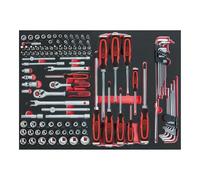 KS Tools KS Tools 1/4"+3/8" SCS Coffret de douilles, 118 pièces, module 1/1 Quantité:1