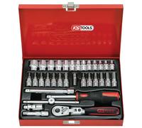 KS TOOLS® Jeu de clés à douilles 33 pièces