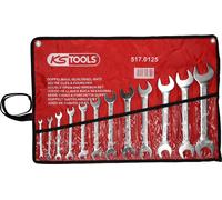 KS TOOLS Jeu de clés à fourche, 12 pcs, 6x7-30x32mm