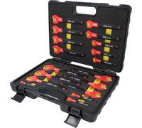 KS Tools Jeu de clés à fourche avec gaine isolante KS Tools, 18 pcs Quantité:1