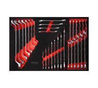 KS TOOLS Jeu de clés à molette dans insert en mousse, 31 pcs, en pouces ( 811.0031 )