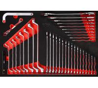 KS TOOLS Jeu de clés à molette dans insert en mousse, 38 pcs ( 811.0038 )
