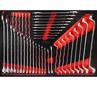 KS TOOLS Jeu de clés à molette en mousse, 41 pièces 811.2041