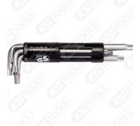 KS Tools - 151.2300 - Jeu de 8 clés mâles Torx longues - T10 à T50 - Acier trempé