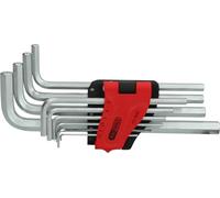 KS TOOLS Jeu de clés mâles coudées à six pans creux, longues, 10 pces