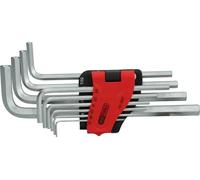 KS TOOLS Jeu de clés mâles coudées à six pans creux, longues, 10 pces pouces 151.5020