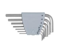 KS Tools Jeu de clés mâles coudées pour vis 6 pans, EDELSTAHL, 7 pcs. Quantité:1