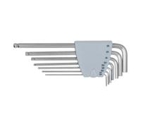 KS Tools Jeu de clés mâles coudées pour vis 6 pans Acier inoxydable 7 pièces
