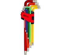 KS TOOLS Jeu de clés mâles coudées RIBE, XL, 9 pièces 151.4500
