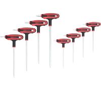 KS Tools Jeu de clés mâles coudées 151.8165 TX - 2, 2.5, 3, 4, 5, 6, 8, 10 - 8 pièces