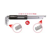 KS Tools Jeu de clés mâles tête sphérique XL, 8 pcs. Quantité:1