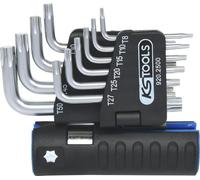 KS Tools 920.2500 TX Jeu de clés mâles coudées T 8, T 10, T 15, T 20, T 25, T 27, T 30, T 40, T 45, T 50 10 pièces