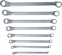 KS Tools Jeu de clés mixtes, 8 pièces, coudées, 6x7-20x22mm, 517.0248