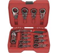 KS Tools Jeu de clés à cliquet KS Tools, 13 pcs. Quantité:1