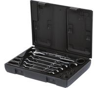 KS TOOLS Jeu de clés mixtes à cliquet GEARplus, 6 pcs