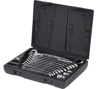 KS TOOLS Jeu de clés mixtes à cliquet réversible GEARplus,16 pcs