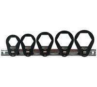 KS TOOLS Jeu de clés mixtes à encastrer 3/8" extra plates 5 pces - 150.9585