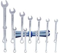 KS TOOLS Jeu de clés mixtes inclinées CHROMEplus, 13 pcs