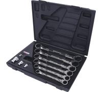 KS TOOLS GEARplus Jeu de clés mixtes à cliquet 10 pces 8-19 mm - 503.4560