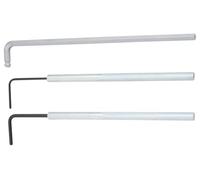 KS TOOLS Jeu de clés pour Galets tendeurs pour Moteurs 2,0 TDI PD pour VAG, 3 pièces 400.2150 Compatible avec: Audi A1, A1 Sportback, A3, A3 Cabriolet, A3 Sportback, A4 Allroad B8, A4 B7, A4 B7 Avant