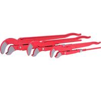 KS TOOLS Jeu de clés serre-tubes suédoises, 3 pc