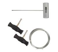 KS Tools Jeu de découpe au fil avec fil de coupe 4 pans, 4 pcs. Quantité:1