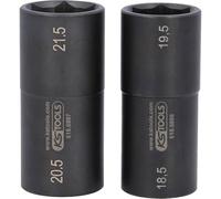 KS Tools Jeu de douilles à choc 515.0895 1/2" 18,5/19,5/20,5/21,5 mm