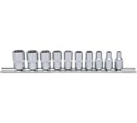 KS Tools Jeu de douilles 917.0625 1/4" 12 pans, 10 pièces