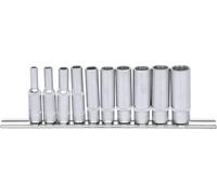 KS Tools Jeu de douilles 917.0630 1/4" à 12 pans longues 10 pièces