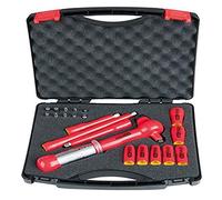 KS TOOLS jeu de douilles 1/4" avec outils isolés, 21 pièces 117.1876