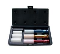 KS Tools 515.1040 Coffret 3 douilles à chocs revêtement ABS extra longues