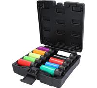 KS TOOLS Jeu de douilles à chocs 1/2" spéciales pour jantes aluminium, 1...