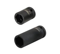 KS TOOLS Jeu de douilles à chocs PL, 2 pcs 32mm