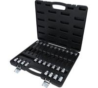 KS TOOLS Jeu de douilles à embout 1/2" pour vis à denture multiple (XZN), 26 pcs
