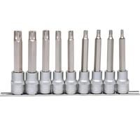 KS Tools Jeu de douilles à embout 1/2" RIBE, 9 pièces, M5-M14