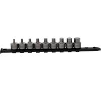 KS TOOLS Jeu de douilles à embout 3/8" à six pans creux, courtes, 9 pcs, 4-14 mm