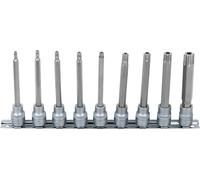 KS TOOLS Jeu de douilles à embout 3/8" long 9 pces TB20-TB60 avec trou frontal 911