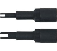 KS Tools Jeu de douilles 550.1175 – 6 pans intérieurs pour soupape de circuit de climatisation 2 pc