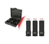 KS Tools Jeu de douilles spéciales 1/2" pour plaques d’écartement, 3 pcs. Quantité:1
