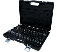 KS TOOLS Jeu de douilles Torx 1/4"+3/8"+1/2" 77 pces - 911.0077