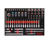 KS Tools Jeu de douilles tournevis 1/2" dans insert en mousse, 64 pcs KS Tools Quantité:1