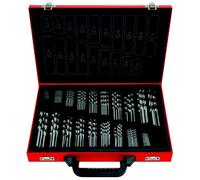 KS TOOLS Coffret de forets étagés HSS TiN, 170 pcs, 1-10mm