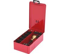 KS TOOLS Jeu de fraises à soupape, robinet 136.1100